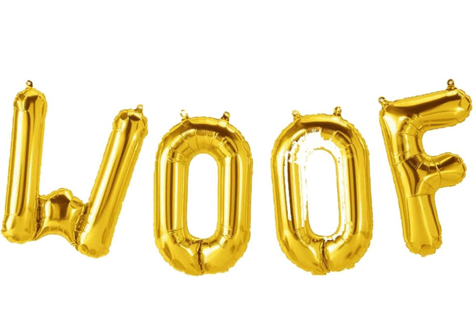 WOOF Balloons 