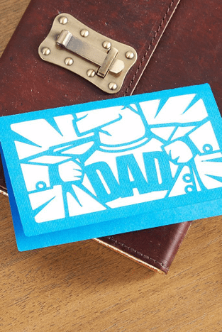 Super Dad Father's Day card