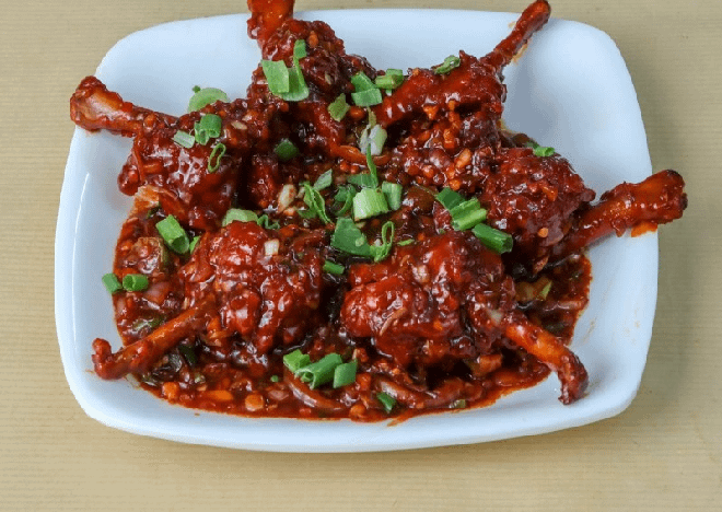 Chicken Lollypop With Gravy