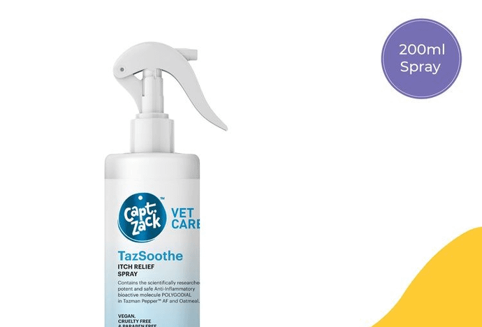 TazSoothe Itch Relief Spray for Dogs, 250 ml