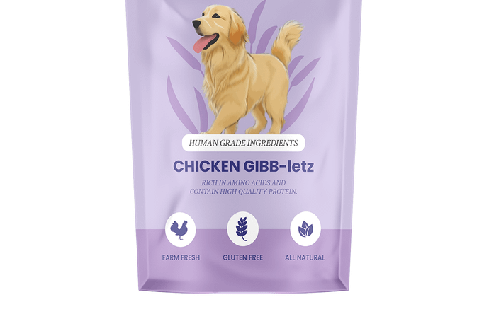 Casper's Chicken Gibb-letz dog treat 100gms
