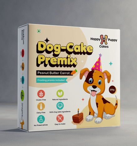 Peanut Butter Carrot Dog Cake PREMIX (VEG)
