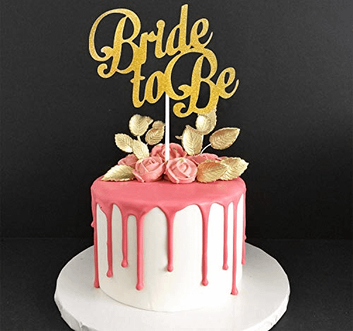 Charming Bride To Be Cake