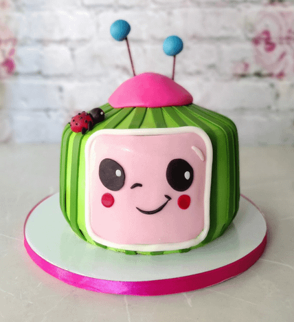Cocomelon Face Cake