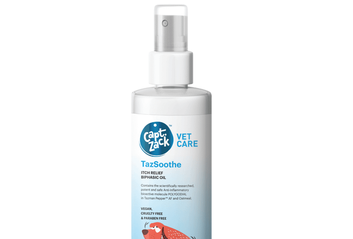 Captain Zack Vet Care - TazSoothe Itch Relief Leave-In Conditioner for Dogs, 200 gm