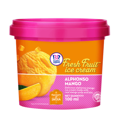 Baskin Robbins Alphonso Mango (100ml)-cup