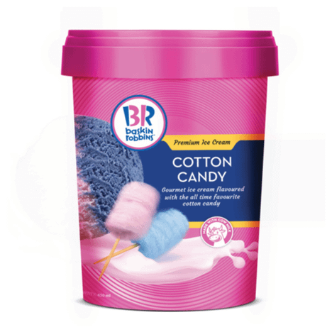 Baskin Robbins Cotton Candy 450ml-tub