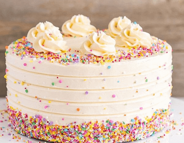 Vegan Classic Vanilla Cake