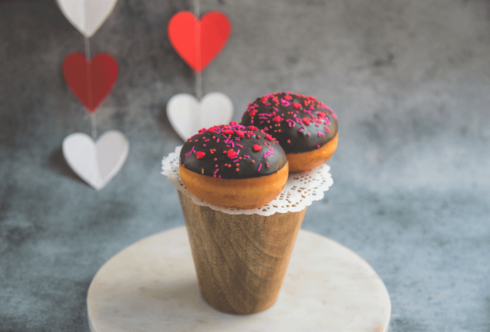 Chocolate Valentine Berliners (Box of 2)