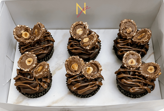 Ferrero Rocher Cupcake