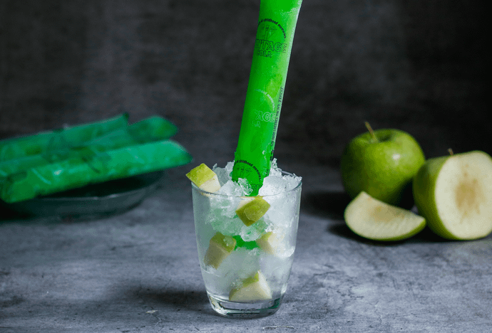 Green Apple Vintage Ice Pop