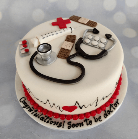 Doctor Theme Cake
