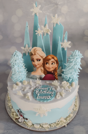 Frozen Theme Cake