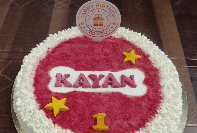 All Veggie Red Velvet Crumble Cake -500g