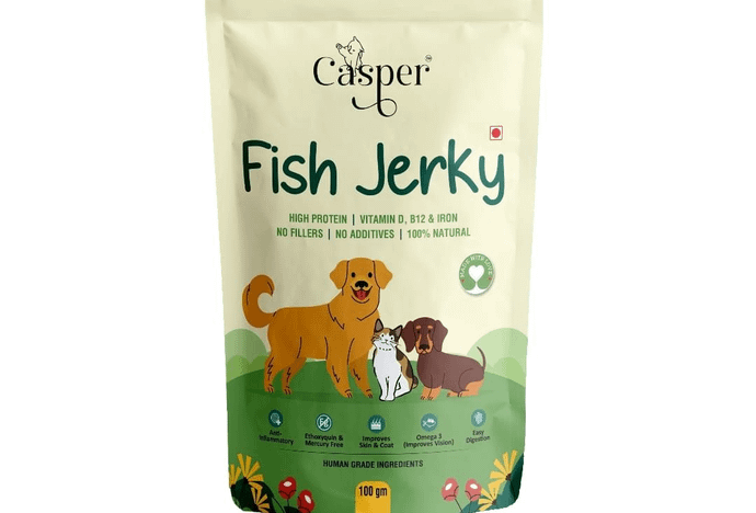 Casper's Bombay Duck Fish Jerky cat treats 100gms Pure Protein Powerhouse
