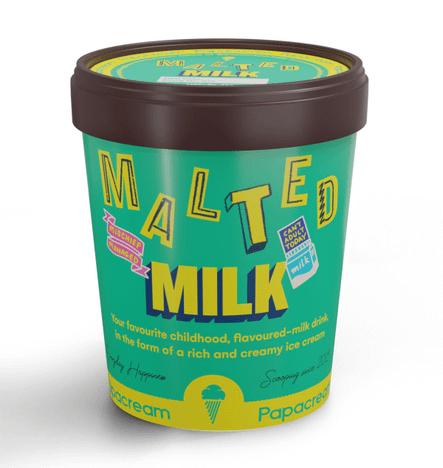 Papacream Malted Milk [500 ML]