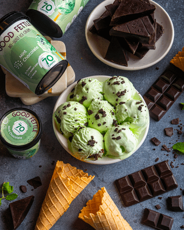 Mint Chocolate – 125ml Cup. Good Fettle.