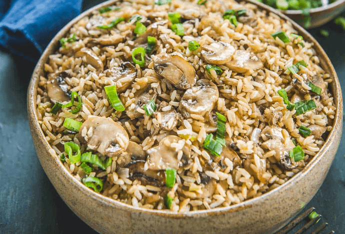 Mushroom Fried Rice