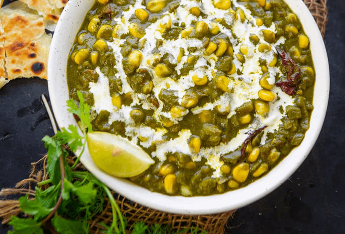 Corn Palak