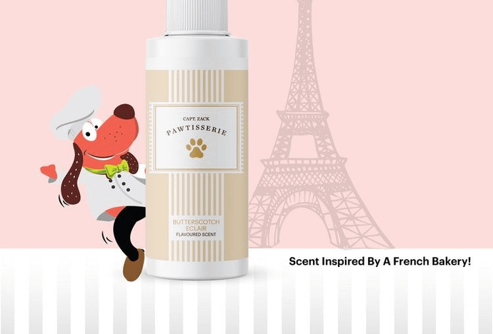 Butterscotch Eclair Flavoured Scent/Perfume/Deodorant/Cologne for Dogs & Cats