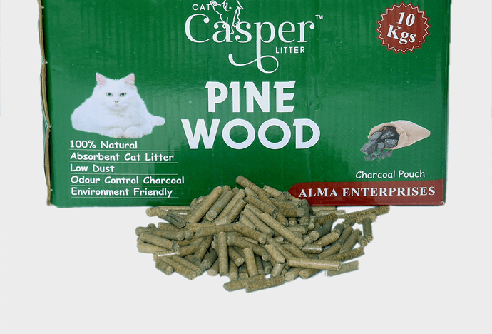 Casper's Pine Wood Cat Litter 10kg