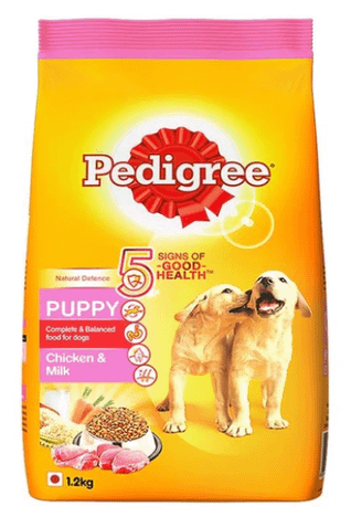 Pedigree Puppy Dry Dog Food - Chicken & Milk