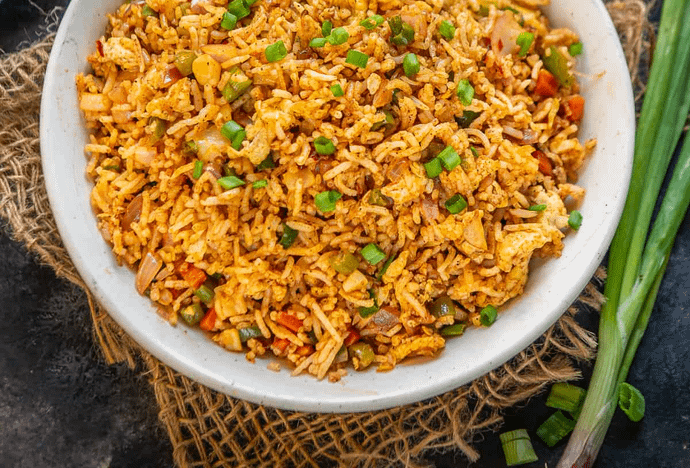 Egg Schezwan Fried Rice