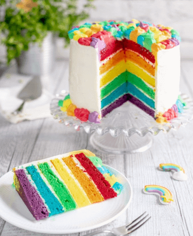 Rainbow Cake