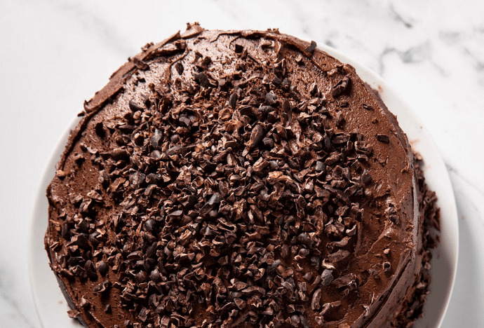 Vegan Chocolate Truffle Cake