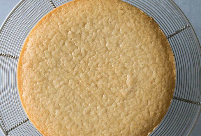 Vegan Vanilla Dry Cake