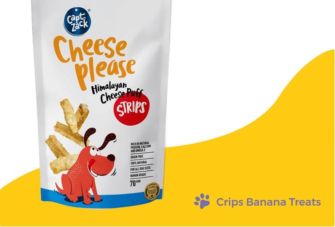 Dog Treats Cheese Please Himalayan Cheese Puff Strips
