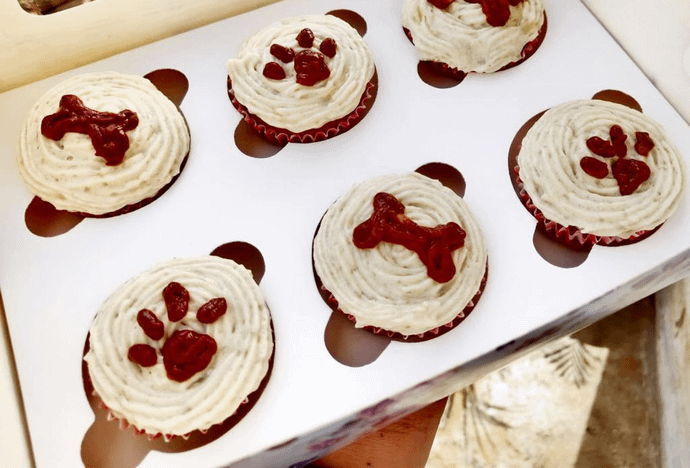 Peanut Butter Carrot Pupcakes (Pack of 6)