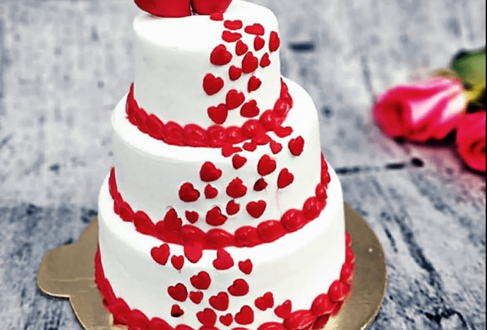 Mini 3 Step Tier Cake (1.5kg)