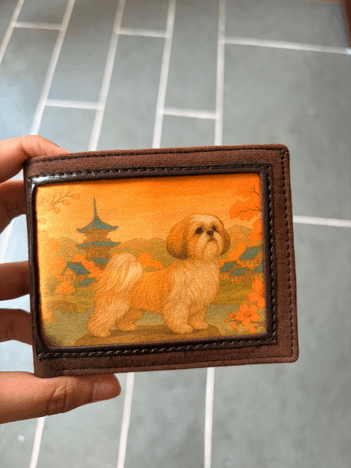Shih Tzu Wallet 
