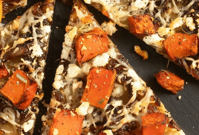 Pumpkin delight pizza