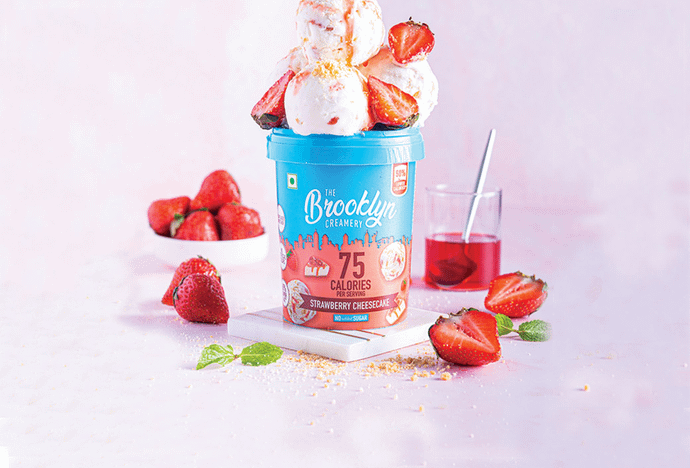 Strawberry Cheesecake Ice Cream - 450ml