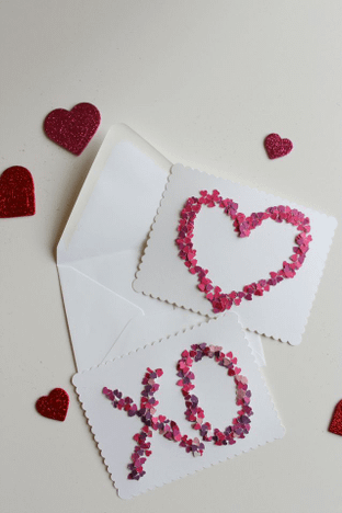 Heart Confetti Card
