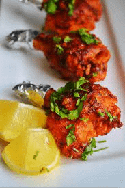 Chicken Lollypop Schezwan Dry (6 Pcs)