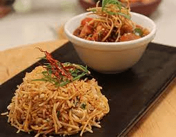 Chicken Triple Fried Rice