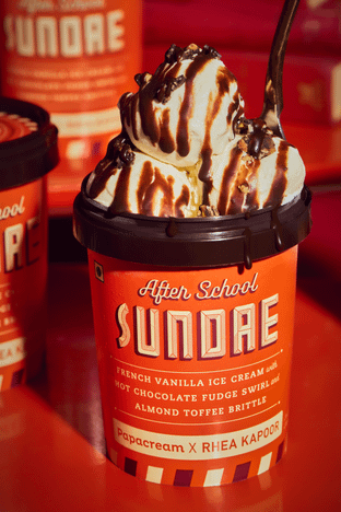 Papacream X Rhea Kapoor - After School Sundae 450 Ml-Tub