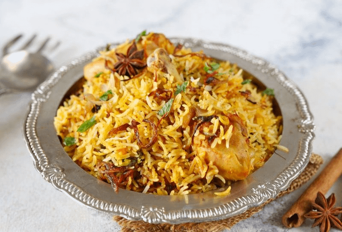 Butter Chicken Biryani