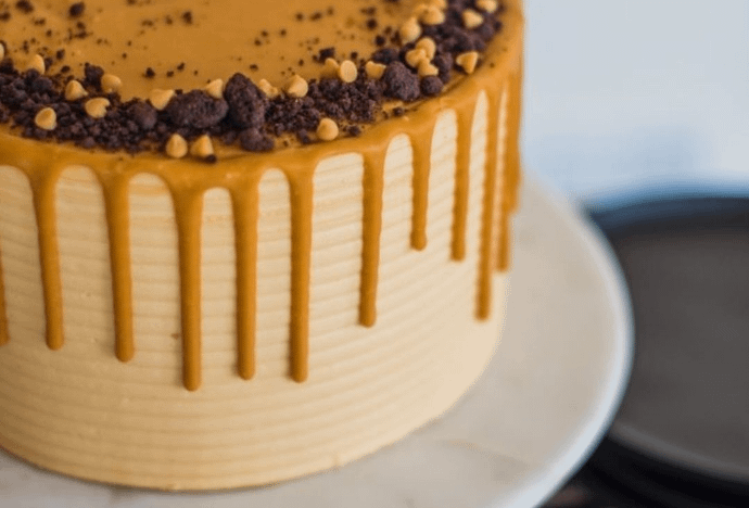 Vegan Butterscotch Cake