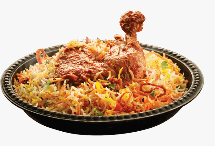 Chicken Tandoori Leg Biryani