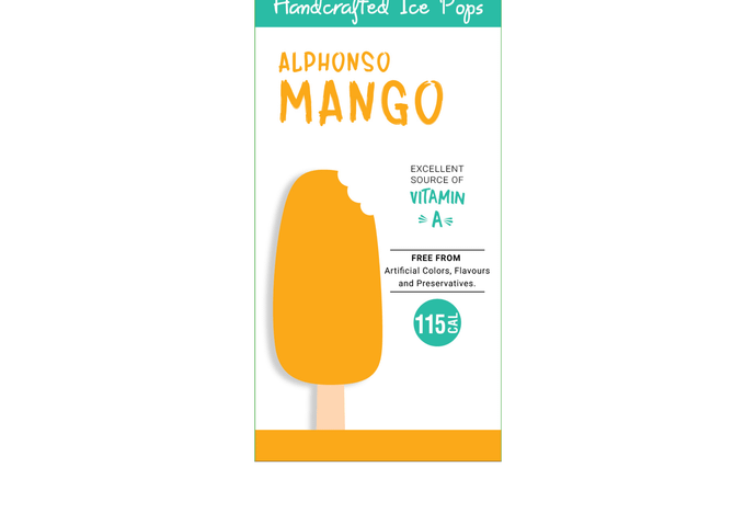 Frooze Alphonso Mango Popsicle