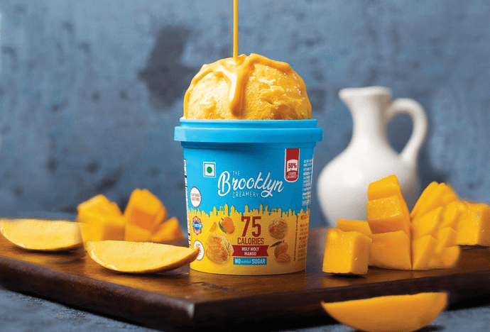 Holy Moly Mango Ice Cream - 100ml (Cup)