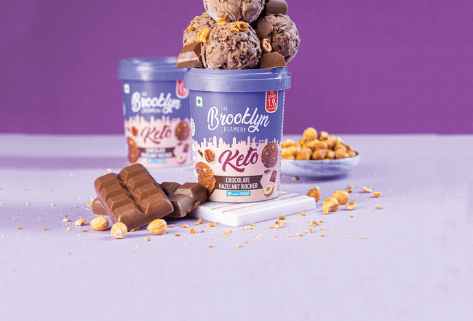 Brooklyn Creamery Chocolate Hazelnut Rocher Keto-450ml-Tub