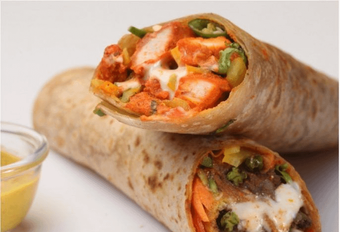 Butter Chicken Roll
