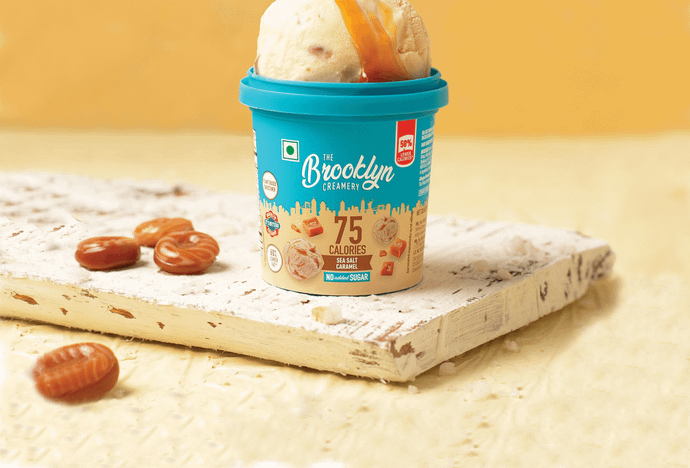 Sea Salt Caramel Ice Cream - 100ml (Cup)