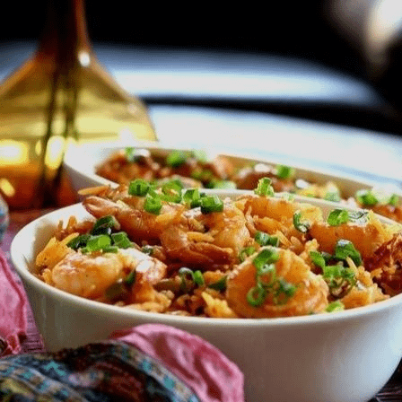 Prawns Schezwan Fried Rice