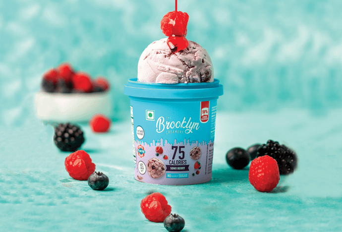 Soho Berry Ice Cream - 100ml (Cup)